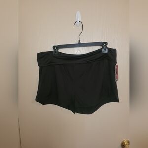 Burnside Womens Black Short Shorts Beachwear NWT Size XXL